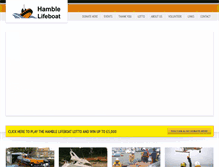 Tablet Screenshot of hamblelifeboat.co.uk